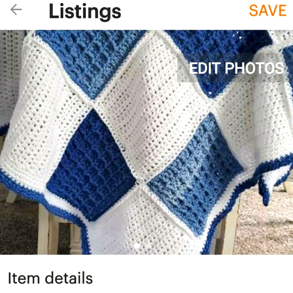 handmade baby blanket